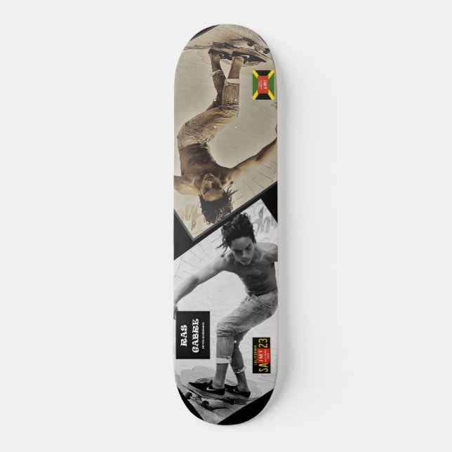 RAS GABRE BECKFORD JMT Skateboard (Vorderseite)