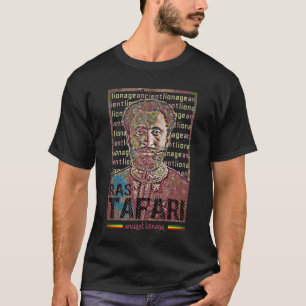 RAS TAFARI Ancient Lionage Rasta Portrait T-Shirt