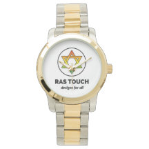 Ras Touch Star - Oversized Two-Tone-Armbanduhr