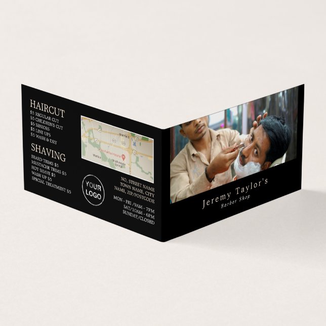Rasage de proximité, Barbiers pour hommes, Carte d (Extérieur)