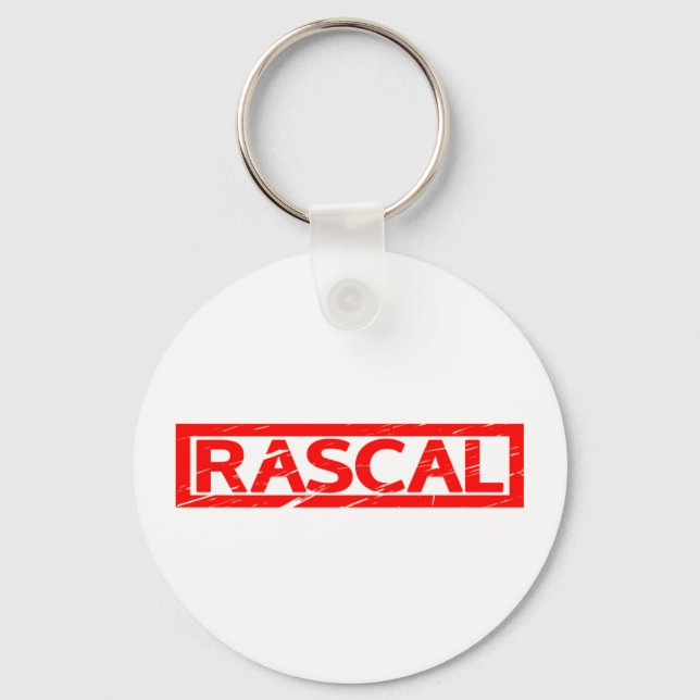 Rascal Briefmarke Schlüsselanhänger (Vorderseite)