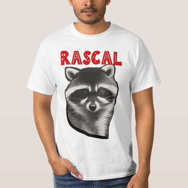Rascal Raccoon T-Shirt (Vorderseite)