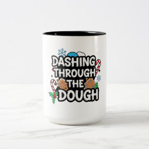 Rasch Durch Den Teig Weihnachten Zweifarbige Tasse