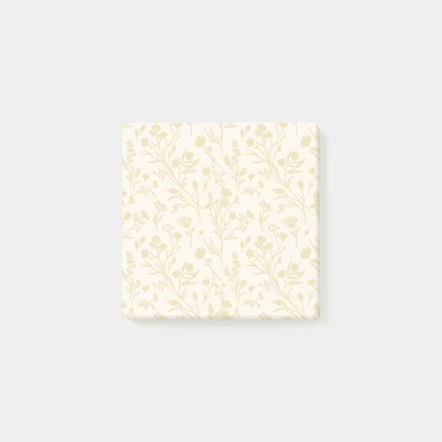 Raschelnd blühender goldener Weizen - Neutral Post-it Klebezettel (Vorderseite)