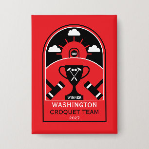 Rasen-Croquet Button