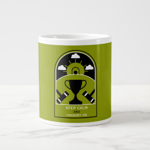 Rasen-Croquet Jumbo-Tasse