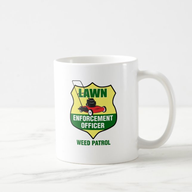 Rasen-Durchführungs-Offizier Kaffeetasse (Rechts)