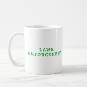 Rasen Durchsetzungsbehörde Classic Tasse   Lustige