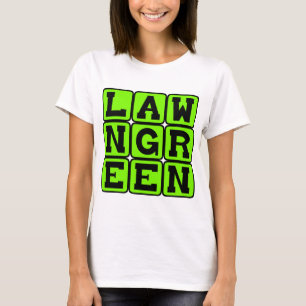 Rasen Grün, Farbe T-Shirt
