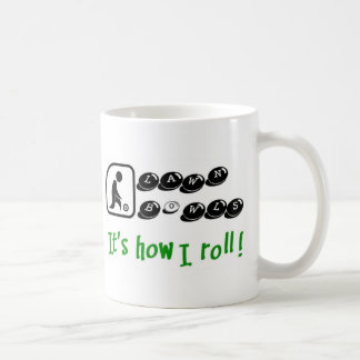 Rasen rollt - es ist, wie ich rolle kaffeetasse