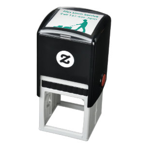 Rasen-Service-Geschäfts-Tinten-Briefmarke Permastempel