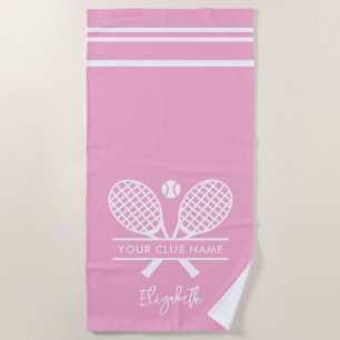 Rasen Tennis Club Name Team Ausstattung Custom Strandtuch