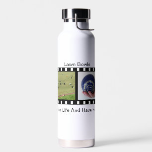 Rasenbögen haben Spaß und leben, Trinkflasche