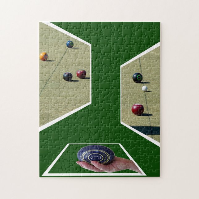 Rasenbowls Dimensional Art, (Vertikal)