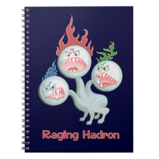 Rasender Hadron Notizblock