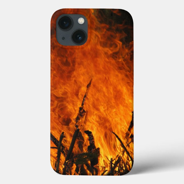 Rasendes Feuer Case-Mate iPhone Hülle (Rückseite)