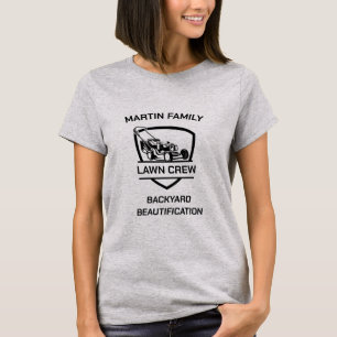 Rasenfläche Crew Matching Family Shirt Mama Beauti