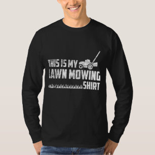 Rasenmäher Das ist mein Gartenmäher T-Shirt