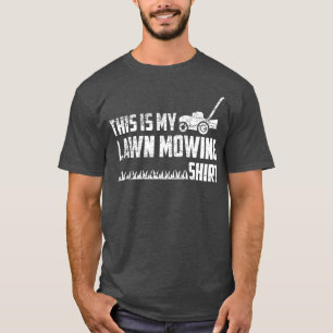 Rasenmäher Das ist mein Rasenmähgarten T-Shirt