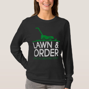 Rasenmäher für Sonderbewegungseinheit mit Rasenmäh T-Shirt