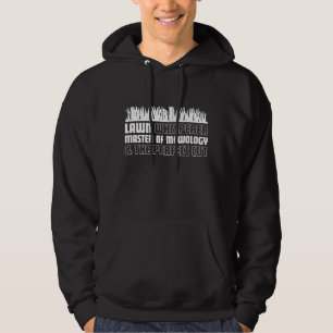 Rasenmäher. Garten Rasenmäher Hoodie