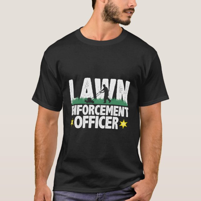 Rasenmäher-Gartenmäher T-Shirt (Vorderseite)