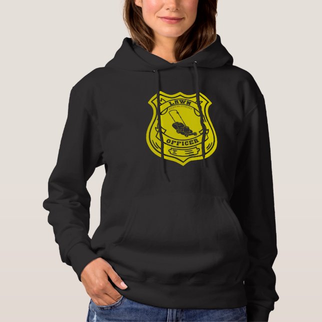 Rasenmäher Hoodie (Vorderseite)