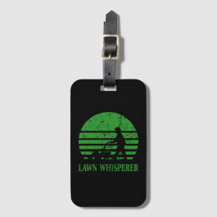 Rasenmäher Lawn Whisperer Gardener Geschenk Gepäckanhänger