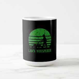 Rasenmäher Lawn Whisperer Gardener Geschenk Kaffeetasse