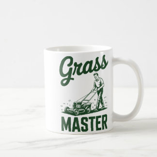 Rasenmäher-Legende Gr Master Dad Lustiges Mähen Kaffeetasse