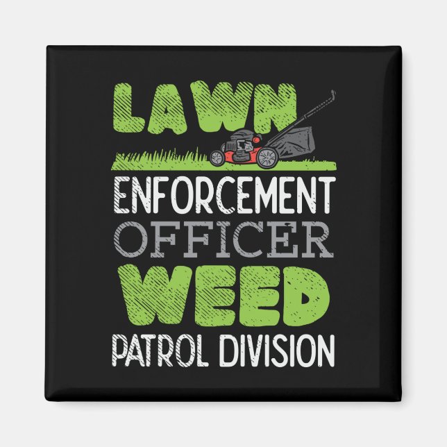 Rasenmäher Magnet (Vorne)