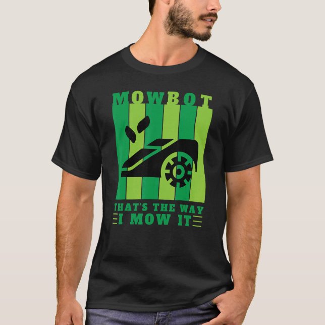 Rasenmäher Mäher Mäher T-Shirt (Vorderseite)