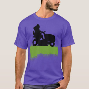 Rasenmäher mit Rasenmähen 1 T-Shirt
