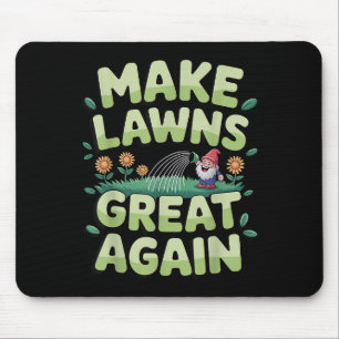 Rasenmäher Neuheit für Männer Frauen Kinder Landsc Mousepad