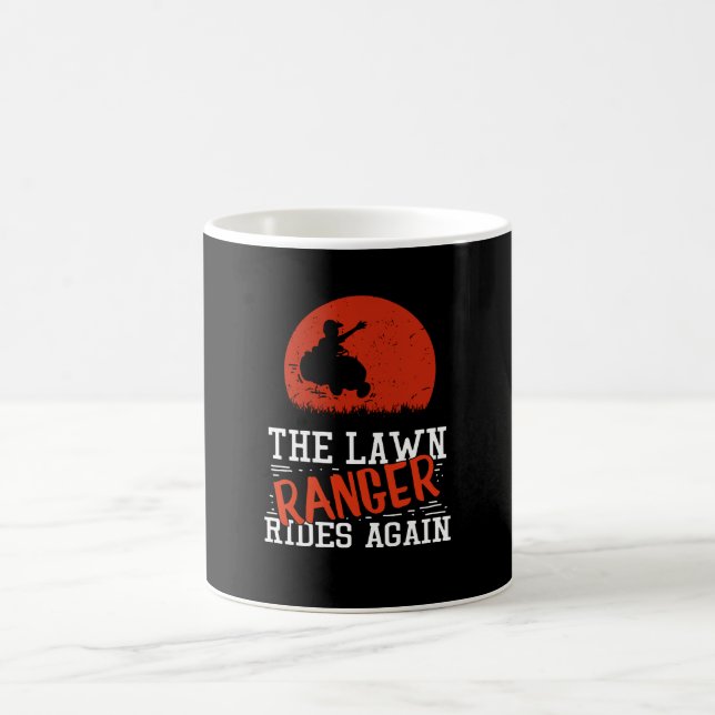 Rasenmäher - Ranger-Reiten wieder Kaffeetasse (Mittel)