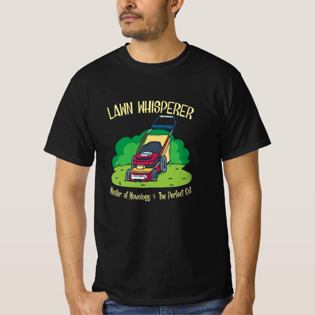 Rasenmäher - Rasenflüster T-Shirt (Vorderseite)