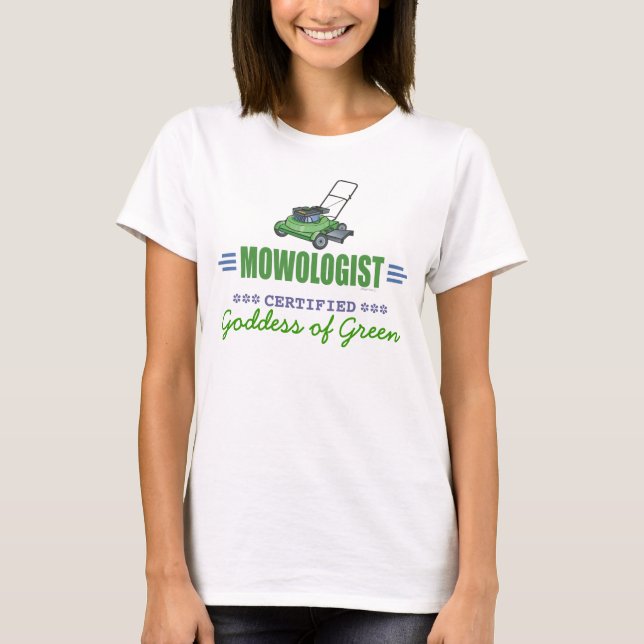 Rasenmäher, Rasenmäher, Landschaftspflege T-Shirt (Vorderseite)