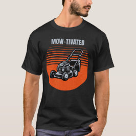 Rasenmäher-Rasenmäher-Pflege für Retro-Rasenmäher T-Shirt