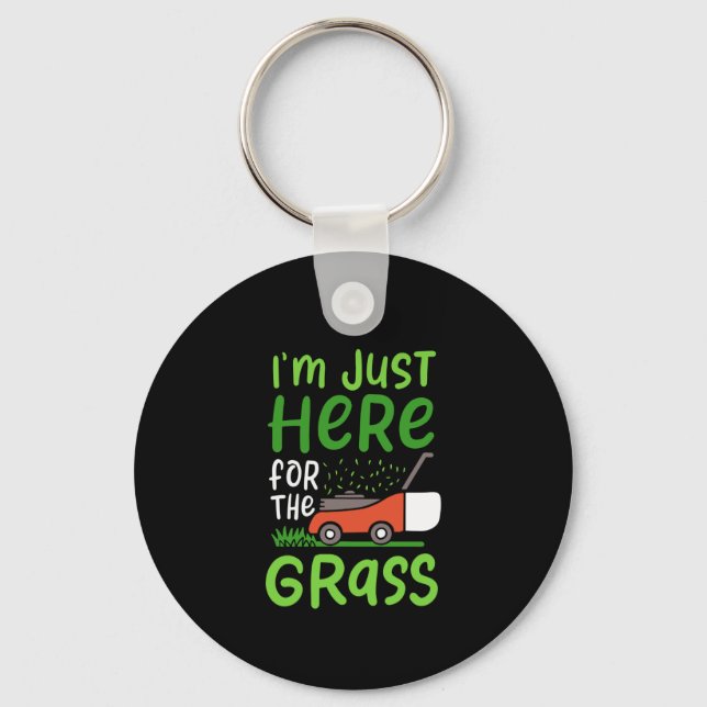 Rasenmäher Schlüsselanhänger (Vorderseite)