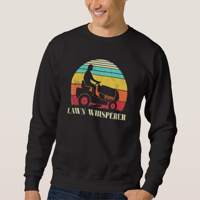 Rasenmäher Sweatshirt (Vorderseite)