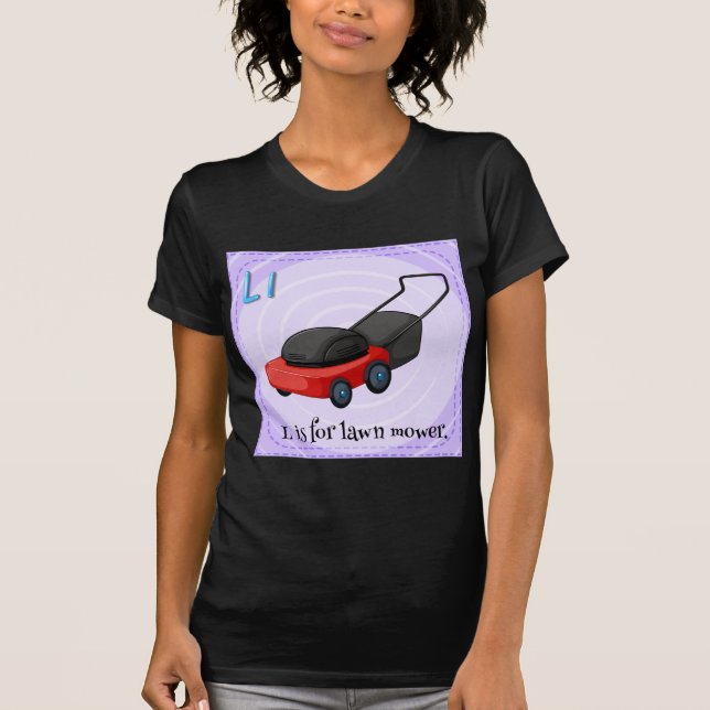 Rasenmäher T-Shirt (Vorderseite)