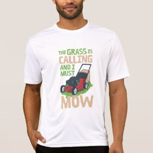 Rasenmäher T-Shirt