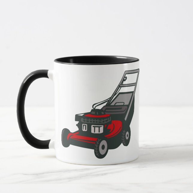 Rasenmäher Tasse (Links)