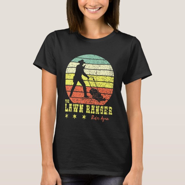 Rasenmäher und Rasenmäher 7 T-Shirt (Vorderseite)