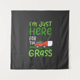 Rasenmäher Wandteppich