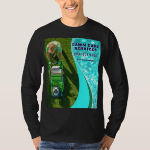 Rasenpflege Landschaften beim Mähen T-Shirt