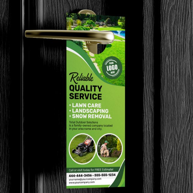 Rasenpflege: Landung des Schneeschutzes Türanhänger (Von Creator hochgeladen)