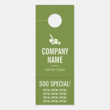 Rasenpflege Tür Hanger