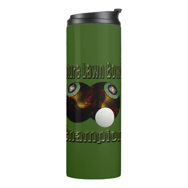 Rasenschüsseln, Zukunftsgestelle, Thermal Tumbler Thermosbecher (Nach links gedreht)