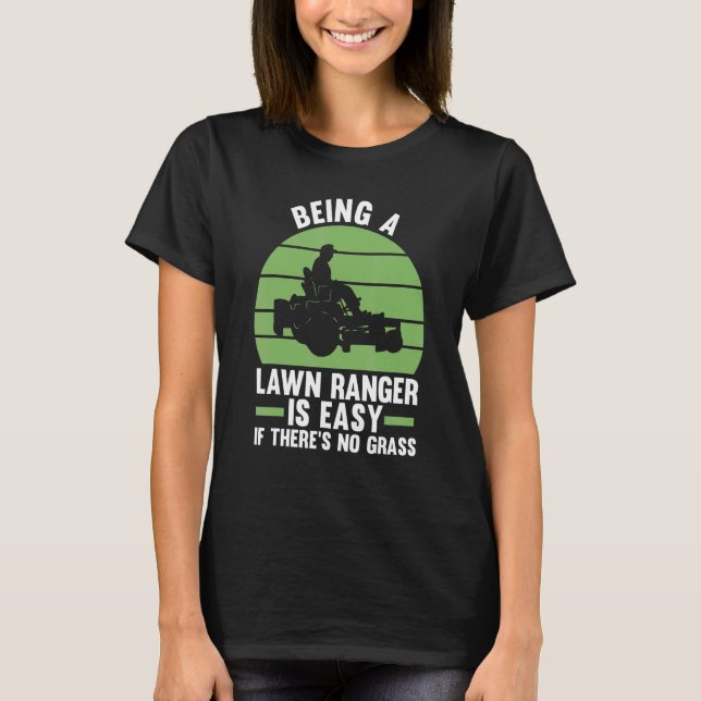 Rasenwächter zu sein, ist einfach, wenn es kein Gr T-Shirt (Vorderseite)